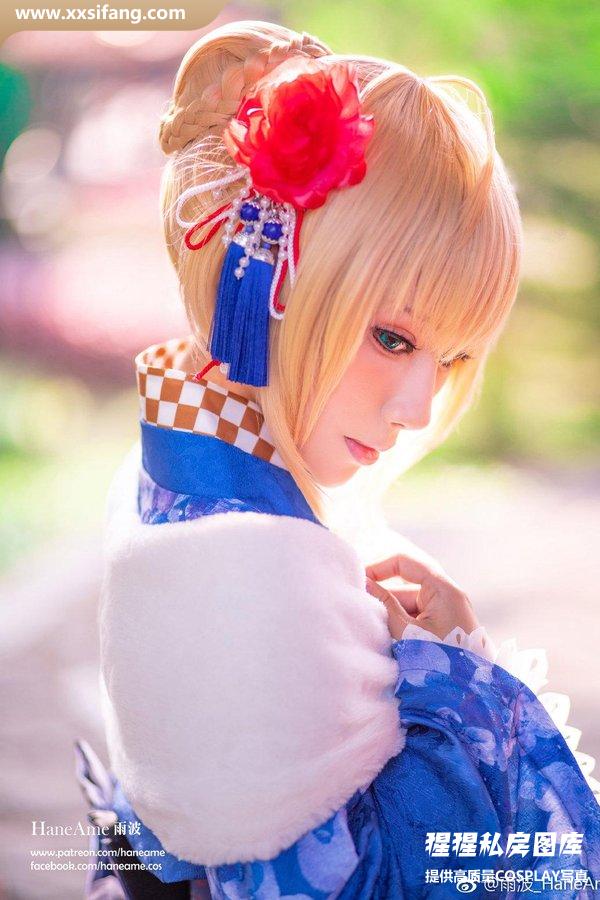 HaneAme雨波写真集《Fate Artoria》高清套图下载[48P]