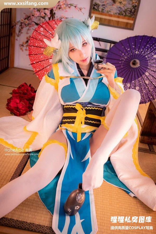 HaneAme雨波写真集《Fate Kiyohime》高清套图下载[4P]