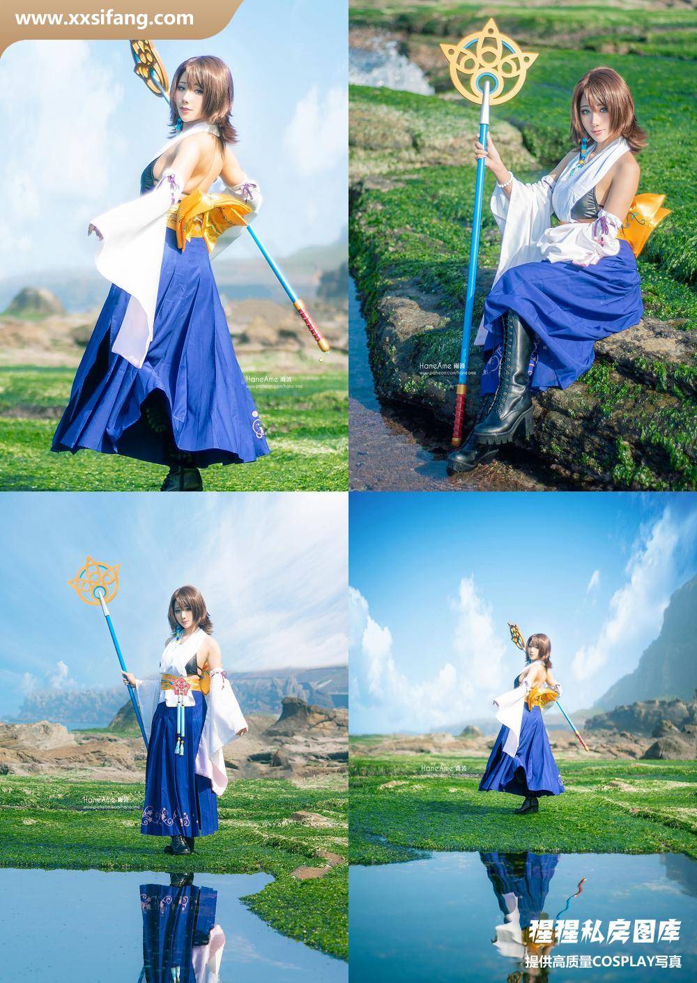 [图片2]-HaneAme雨波写真集《Final Fantasy X Yuna》高清套图下载[17P]插图-猩猩私房
