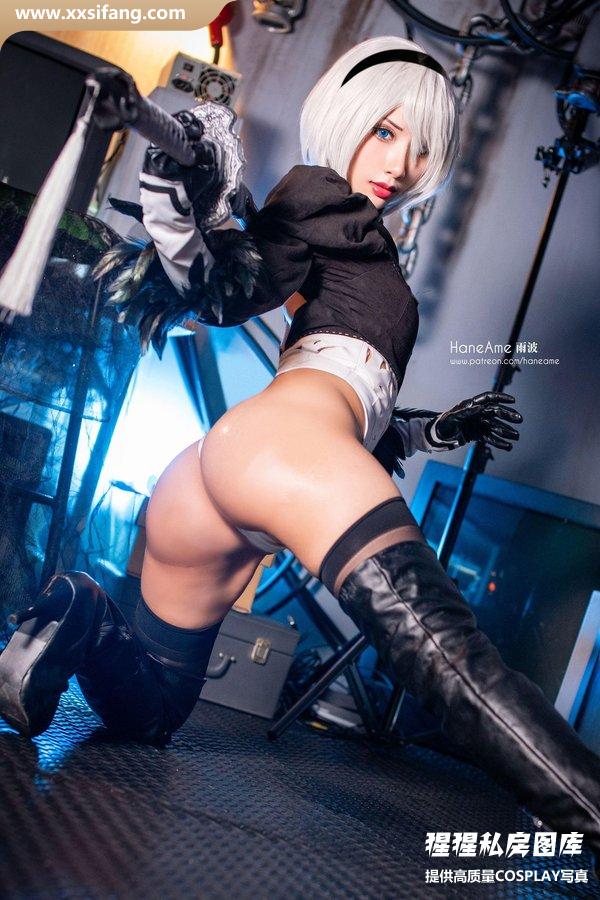 HaneAme雨波写真集《NieR Automata 2B》高清套图下载[238P]