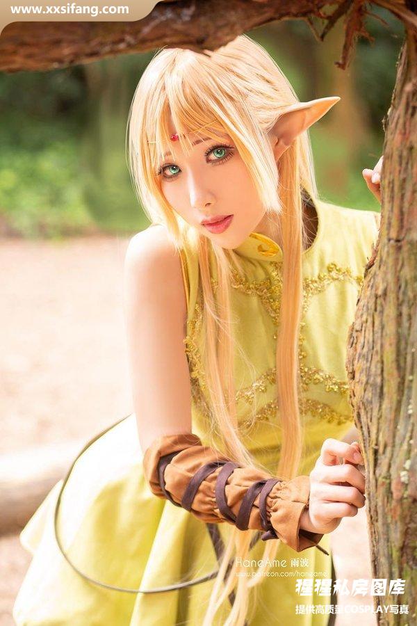 HaneAme雨波写真集《Record of lodoss Deedlit》高清套图下载[6P]