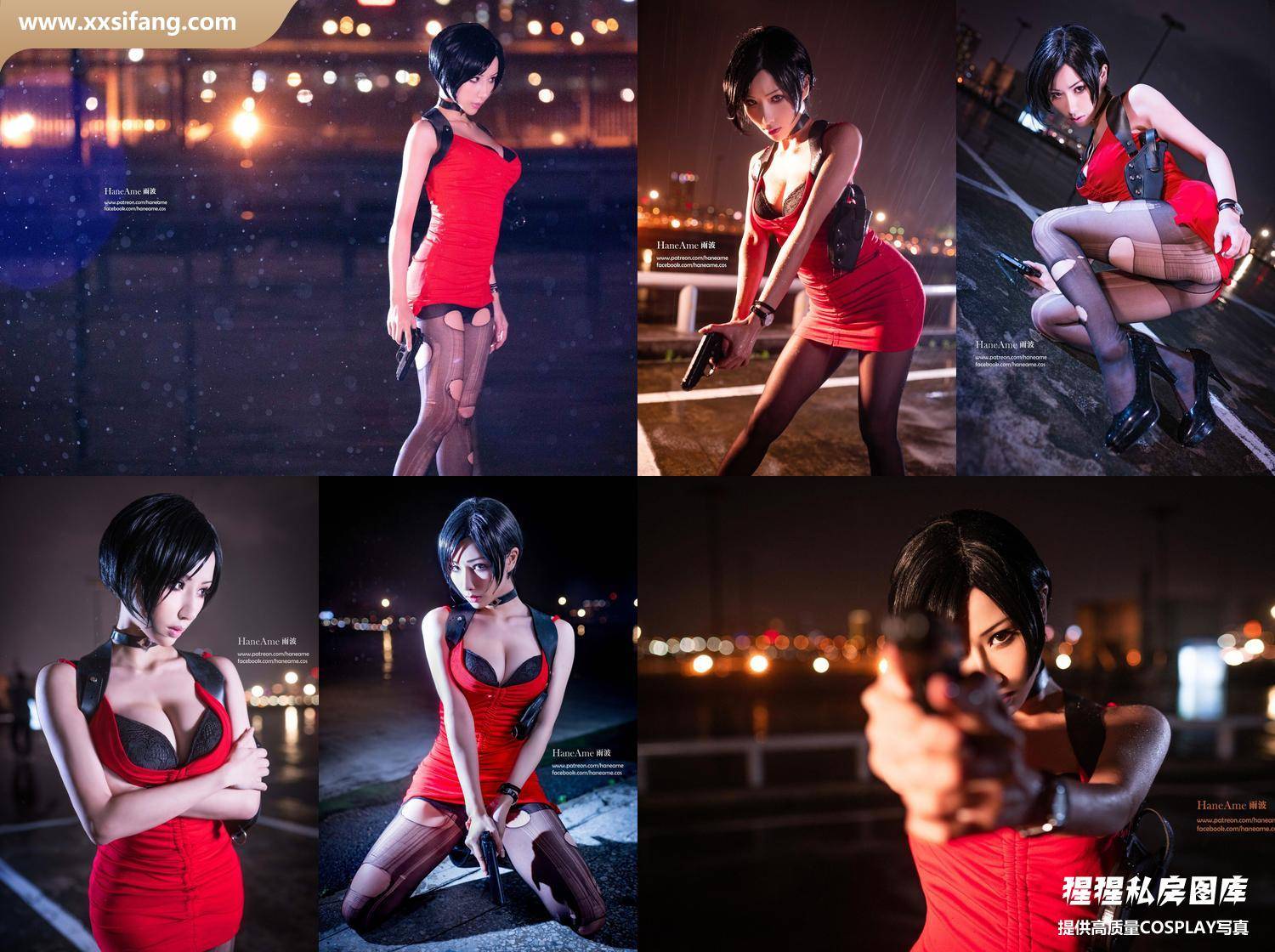 [图片2]-HaneAme雨波写真集《Resident evil Ada Wong》高清套图下载[19P]插图-猩猩私房