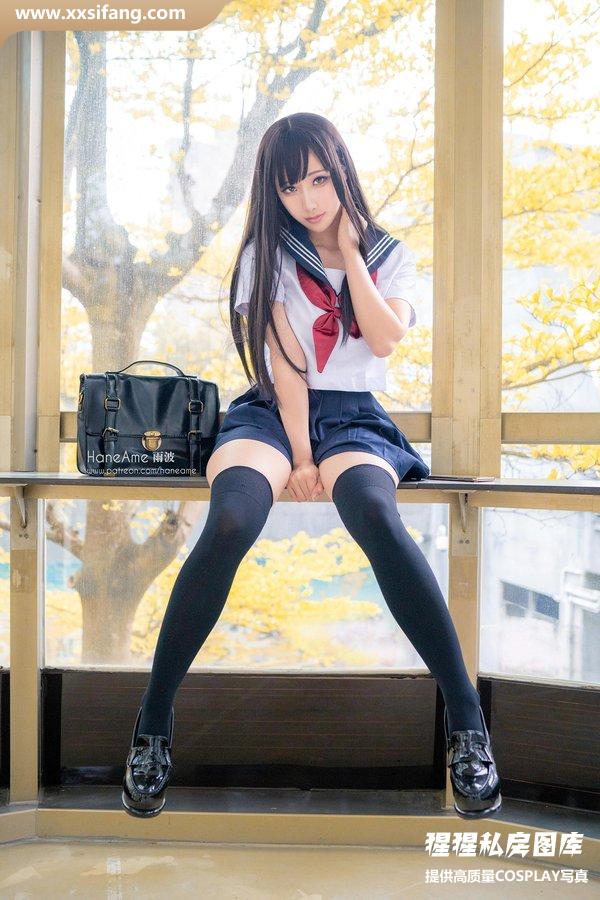 HaneAme雨波写真集《Casual JK》高清套图下载[21P+1V]