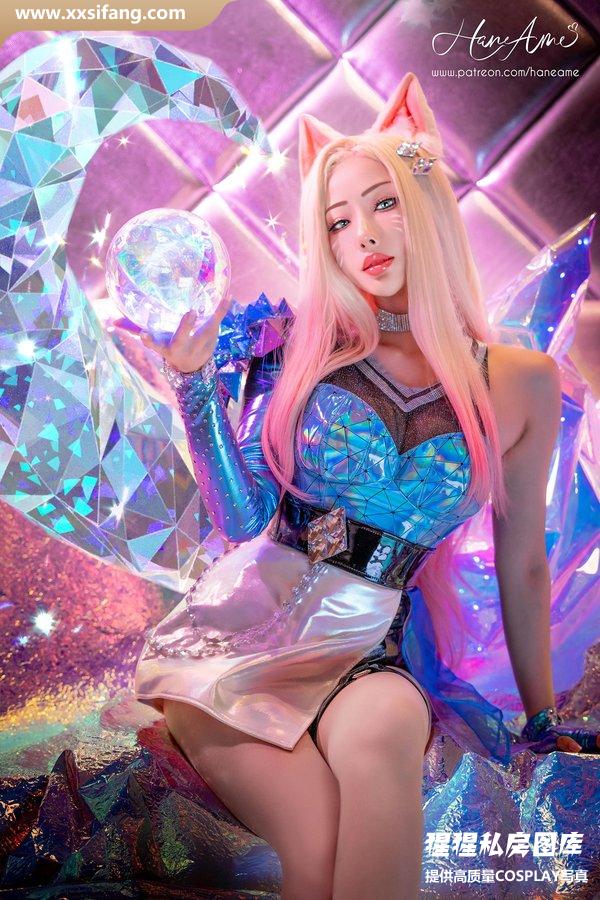 HaneAme雨波写真集《阿狸 KDA All out》高清套图下载[20P+1V]