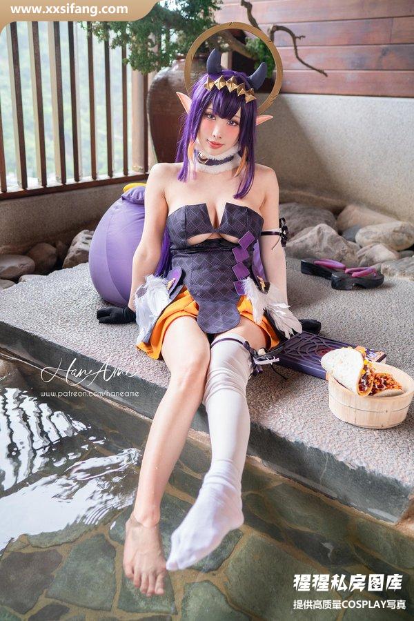 HaneAme雨波写真集《Ninomae Ina’nis》高清套图下载[21P]