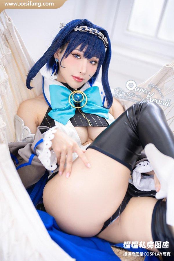HaneAme雨波写真集《Hololive  Kronii   Photobook 時間寫真書》高清套图下载[110P]