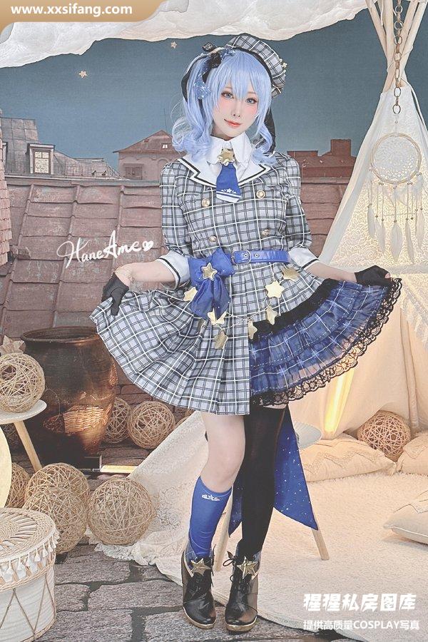 HaneAme雨波写真集《Hololive Suise – 星街彗星》高清套图下载[41P]