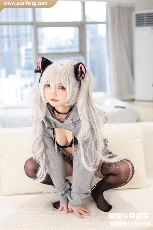 神沢永莉写真集《ckt♡前开卫衣黑丝牛仔裤》高清套图下载[87P]
