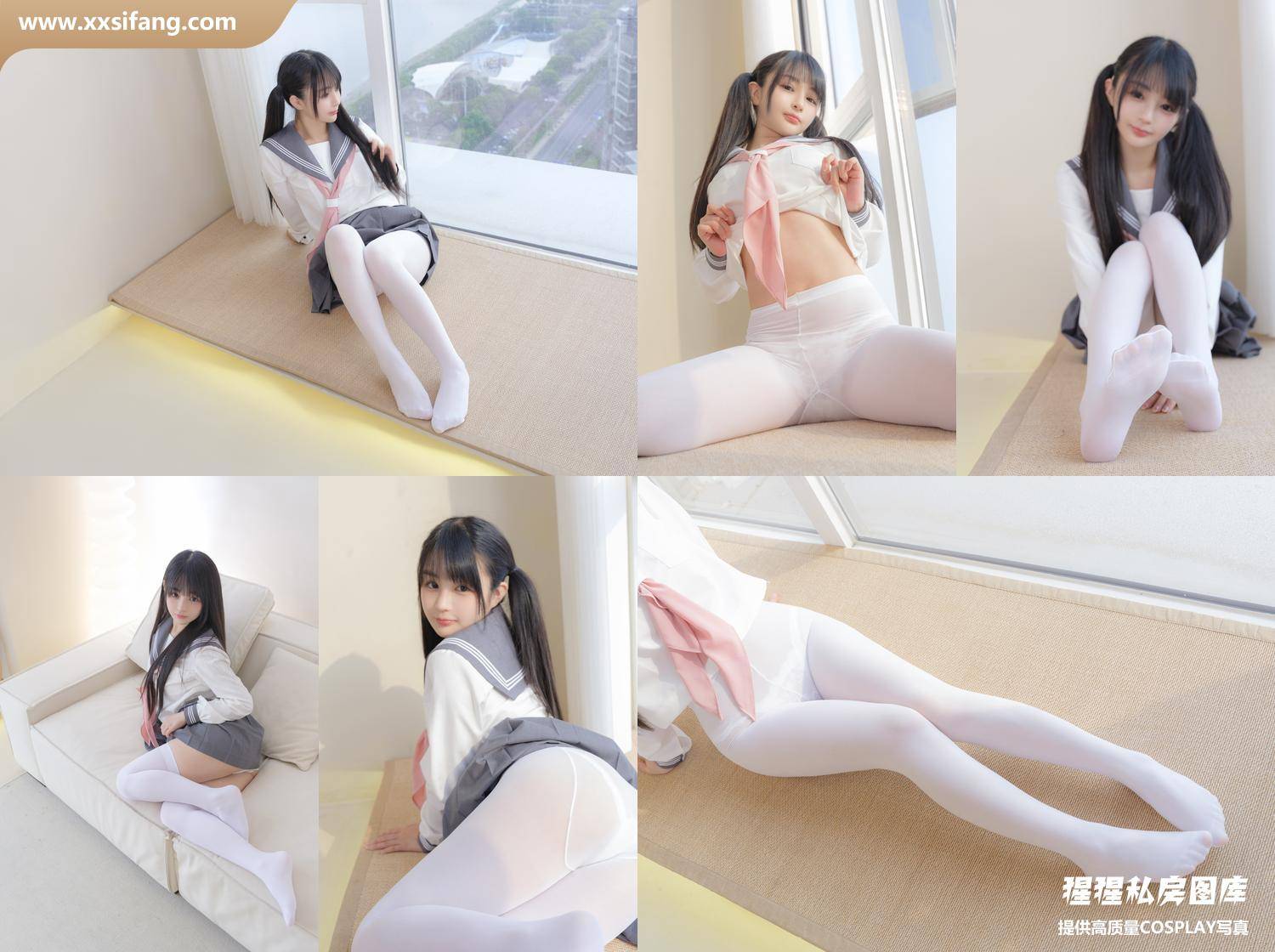 [图片2]-桜井宁宁写真集《双马尾白丝JK》高清套图下载[85P]插图-猩猩私房
