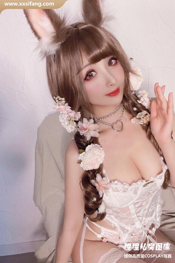 rioko凉凉子写真集《rioko 花涧兔》高清套图下载[44P+8V]
