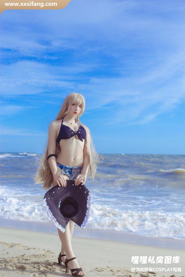 九曲Jean写真集《碧蓝航线 让巴尔》高清套图下载[8P]