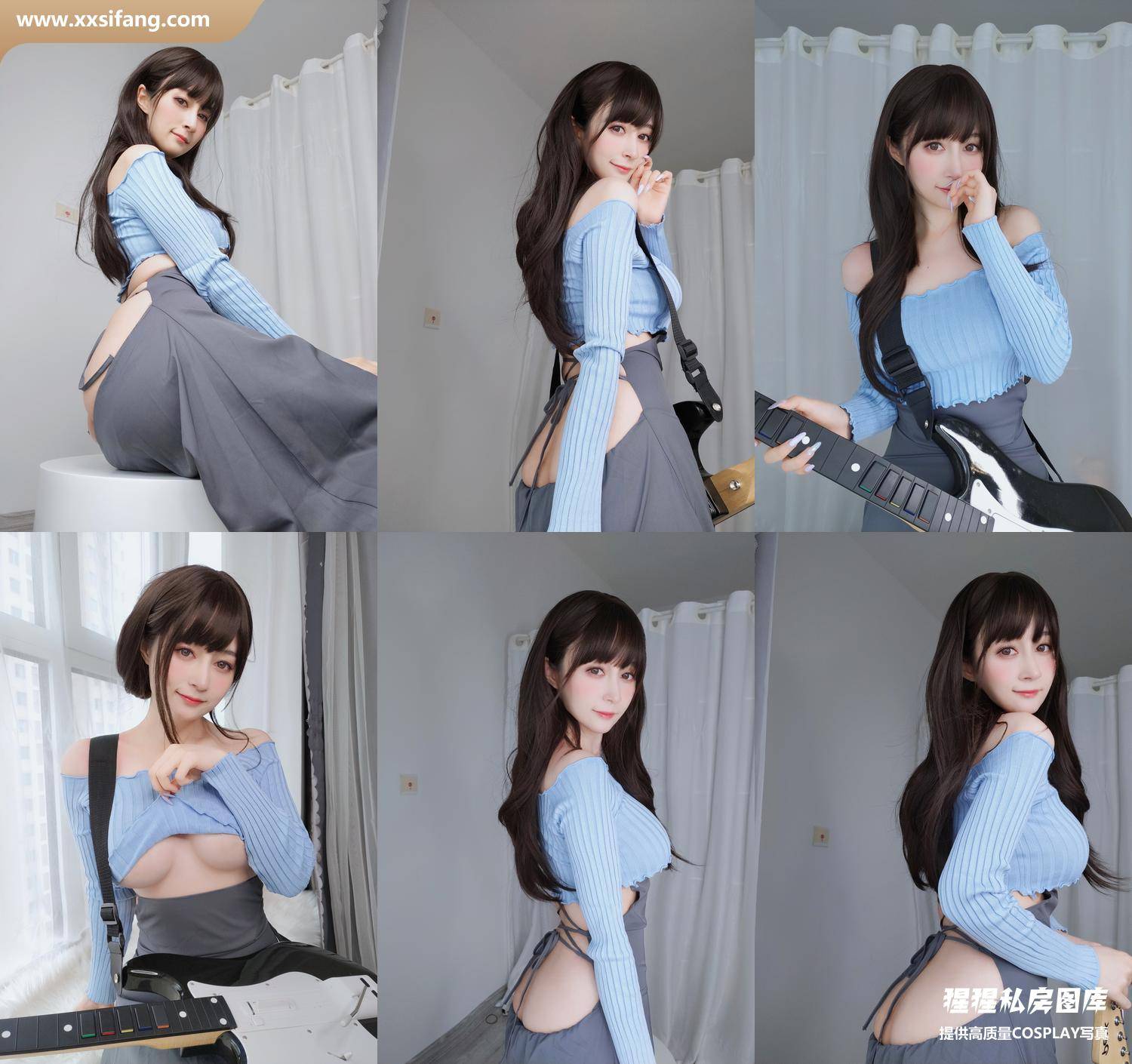 [图片2]-白银81写真集《吉他妹妹》高清套图下载[165P]插图-猩猩私房