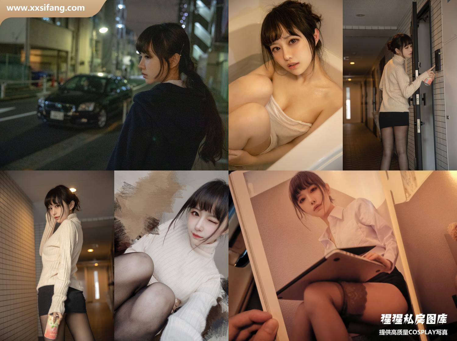 [图片2]-Shika小鹿鹿写真集《年上彼女》高清套图下载[37P]插图-猩猩私房