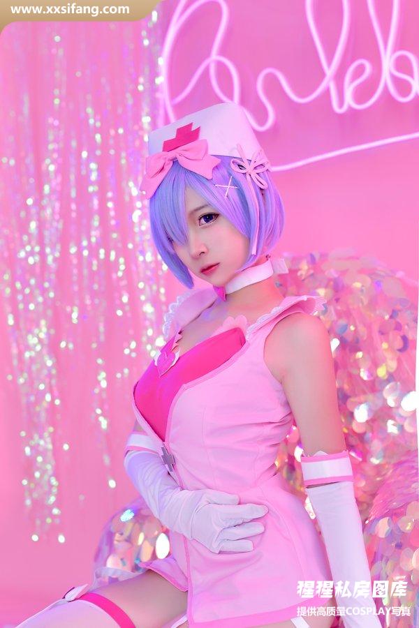 二佐Nisa写真集《蕾姆1号本 蕾姆护士1》高清套图下载[40P]
