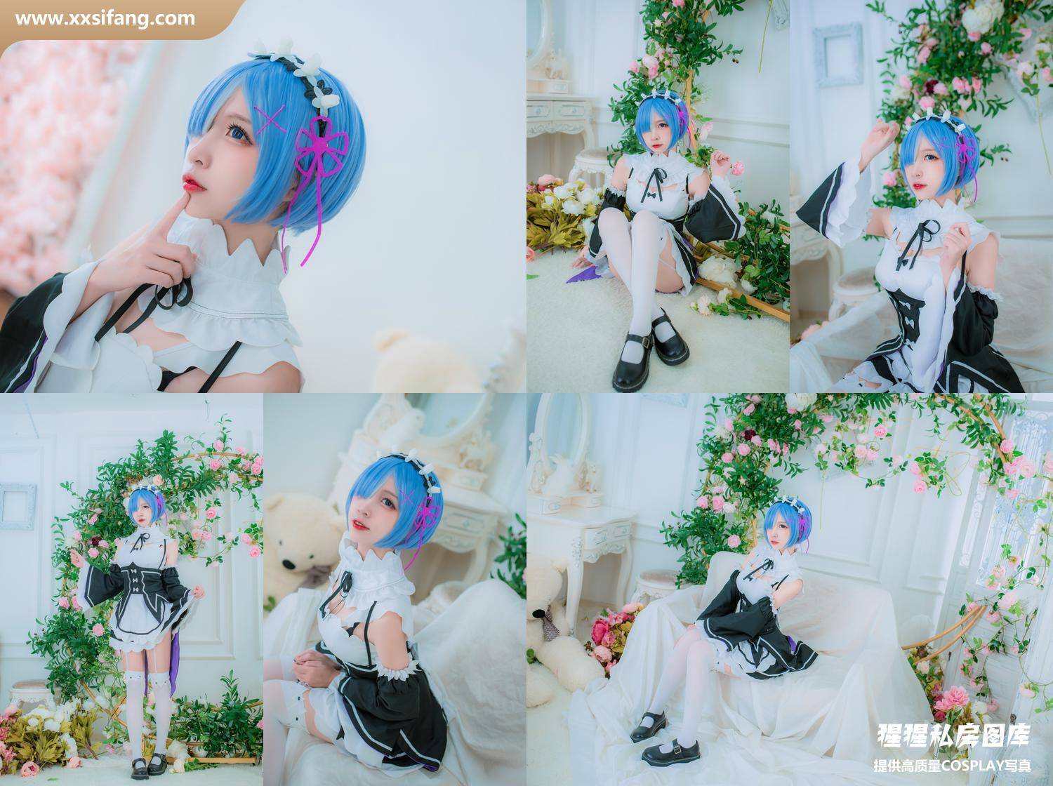[图片2]-二佐Nisa写真集《蕾姆2号本 蕾姆女仆》高清套图下载[33P]插图-猩猩私房