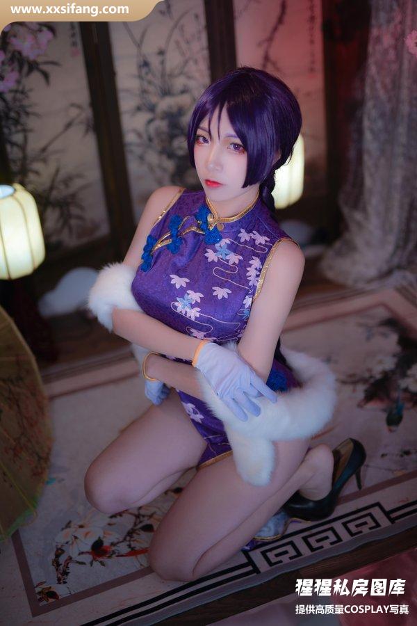 二佐Nisa写真集《旗袍本 fate奶光旗袍》高清套图下载[20P]