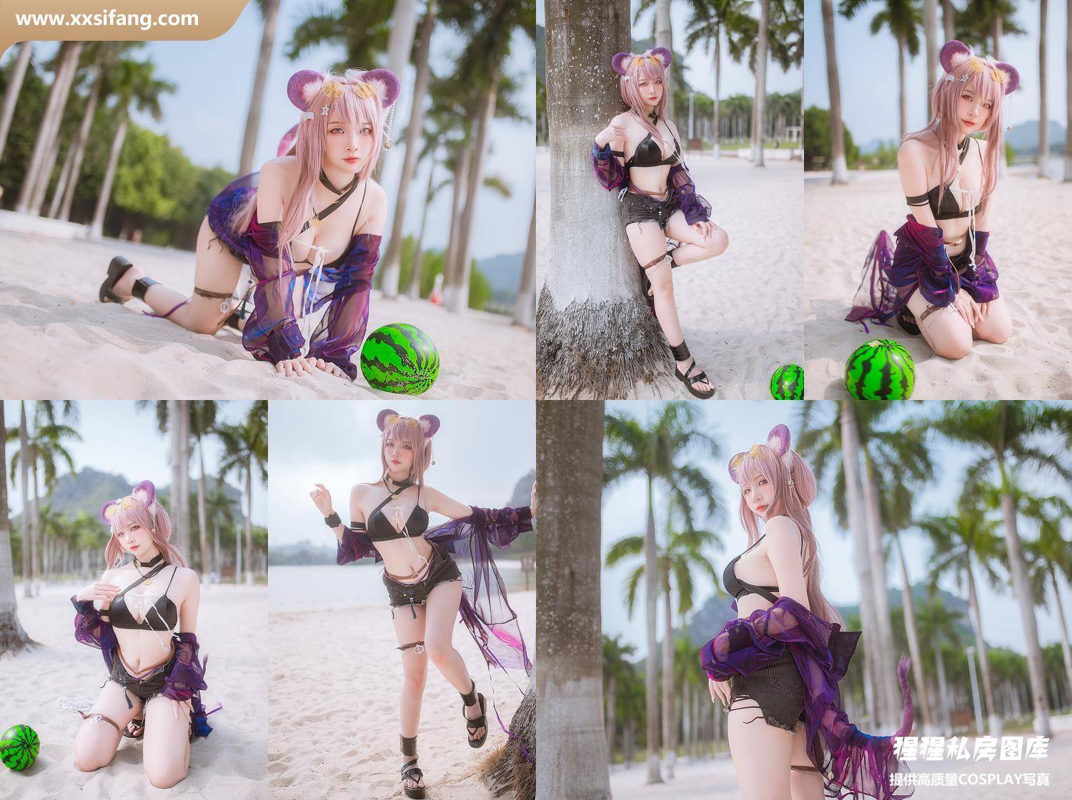 [图片2]-二佐Nisa写真集《泰拉夏日纪事 方舟林雨霞》高清套图下载[45P]插图-猩猩私房