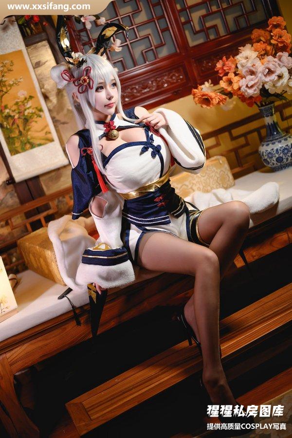 凛子酱写真集《旗袍兔兔》高清套图下载[21P]