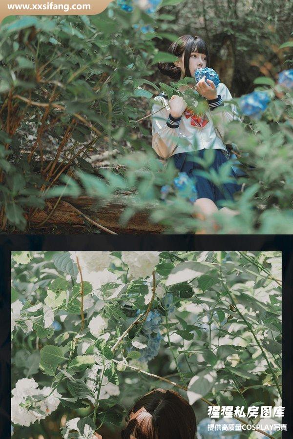 凛子酱写真集《紫阳花》高清套图下载[27P]