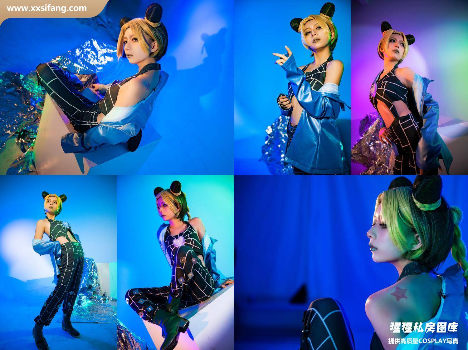 [图片2]-清青琴玖写真集《JOJO的奇妙冒险COS》高清套图下载[26P]插图-猩猩私房