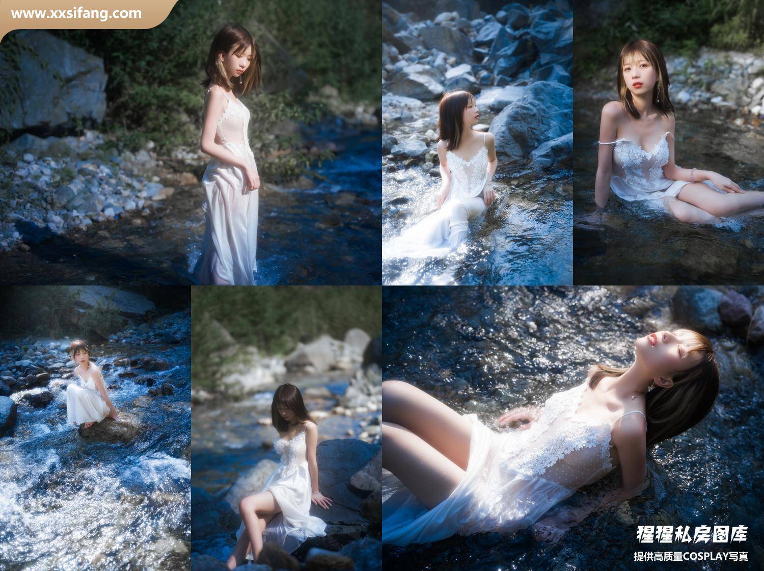 [图片2]-清青琴玖写真集《静花照水》高清套图下载[37P]插图-猩猩私房