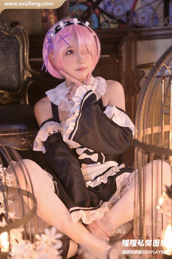 阿包也是兔娘写真集《拉姆女仆》高清套图下载[22P]
