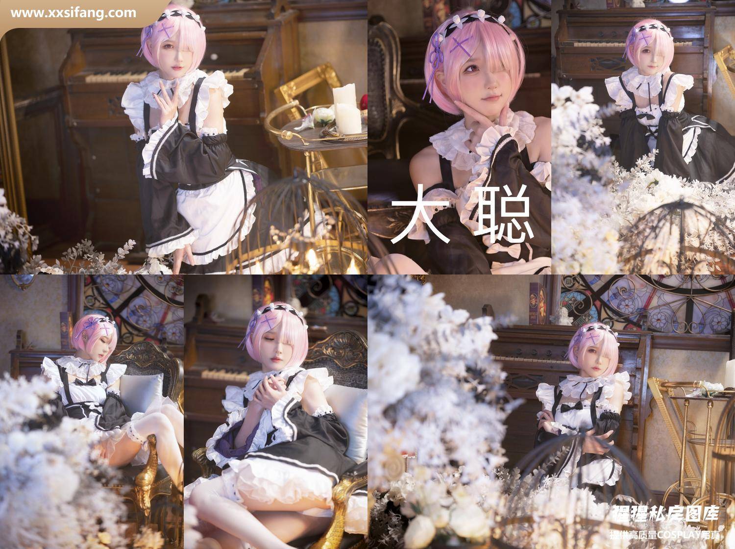 [图片2]-阿包也是兔娘写真集《拉姆女仆》高清套图下载[22P]插图-猩猩私房