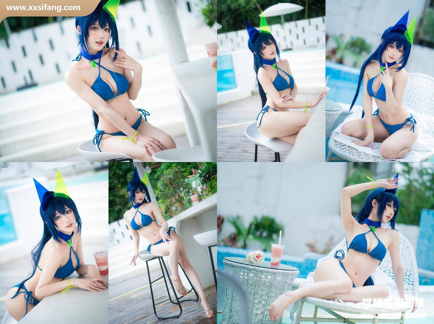 [图片2]-阿包也是兔娘写真集《花园泳装》高清套图下载[35P]插图-猩猩私房
