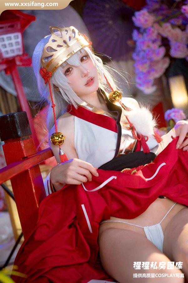 阿包也是兔娘写真集《樱境物语巫女浴池》高清套图下载[58P+1V]
