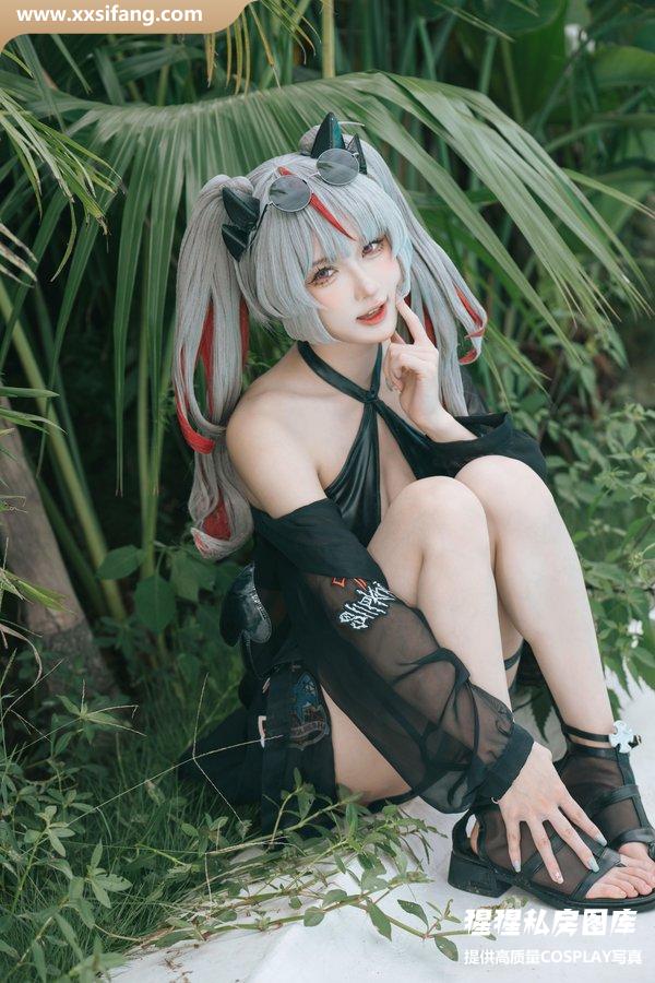 阿包也是兔娘写真集《碧蓝航线 阿诺德》高清套图下载[38P]