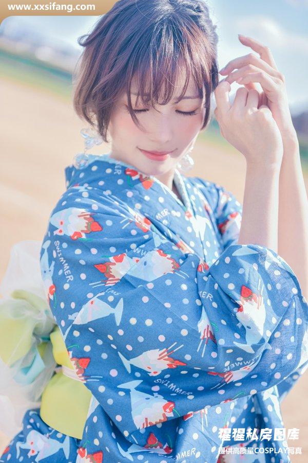 ElyEE子写真集《2023.A-聖代浴衣 Sundae Yukata》高清套图下载[28P]