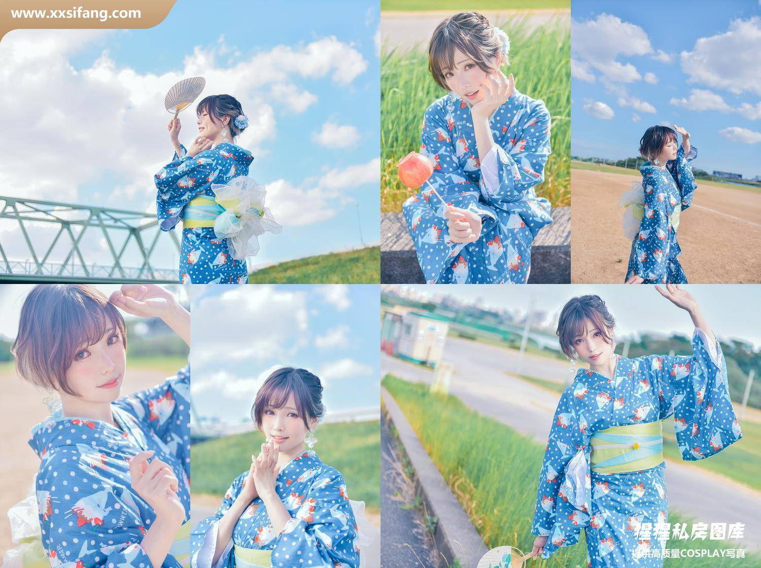 [图片2]-ElyEE子写真集《2023.A-聖代浴衣 Sundae Yukata》高清套图下载[28P]插图-猩猩私房