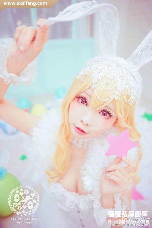 ElyEE子写真集《兔耳白礼服》高清套图下载[9P]