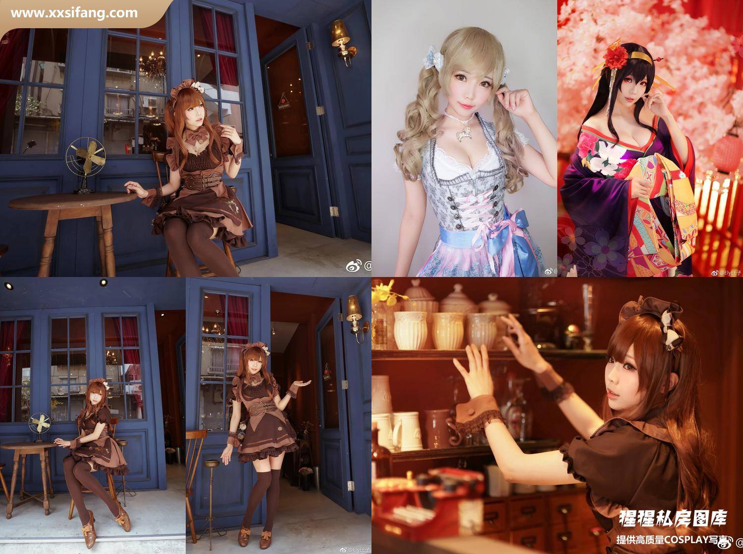 [图片2]-ElyEE子写真集《女仆咖啡店》高清套图下载[17P]插图-猩猩私房
