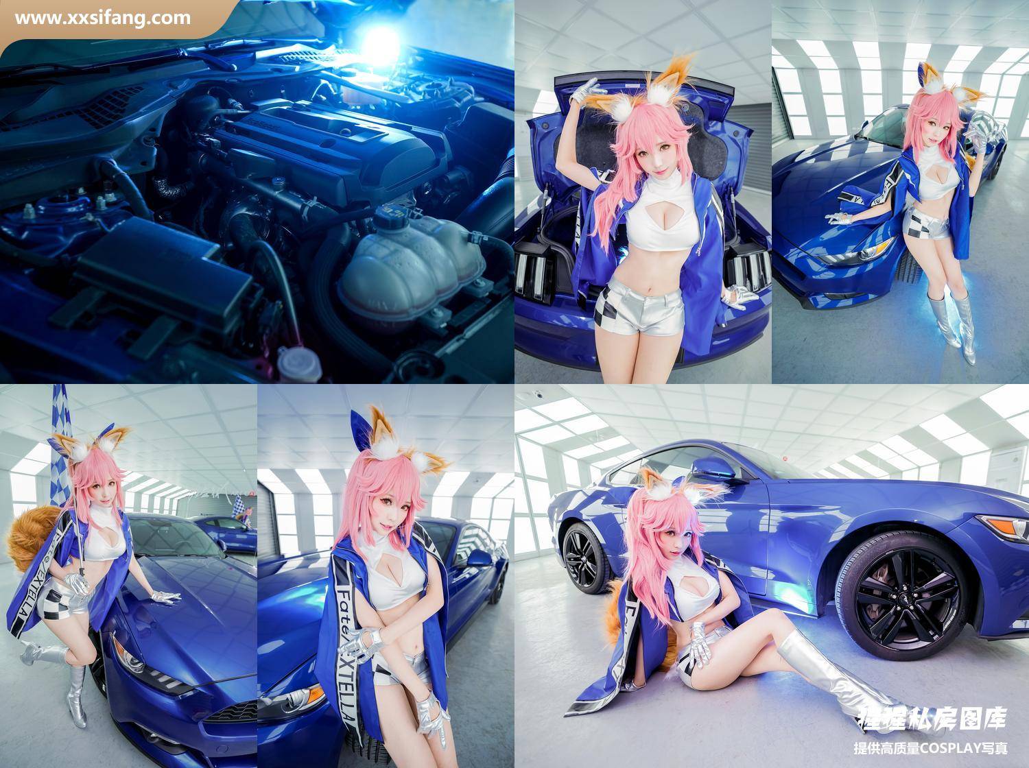 [图片2]-ElyEE子写真集《玉藻前赛车》高清套图下载[33P]插图-猩猩私房
