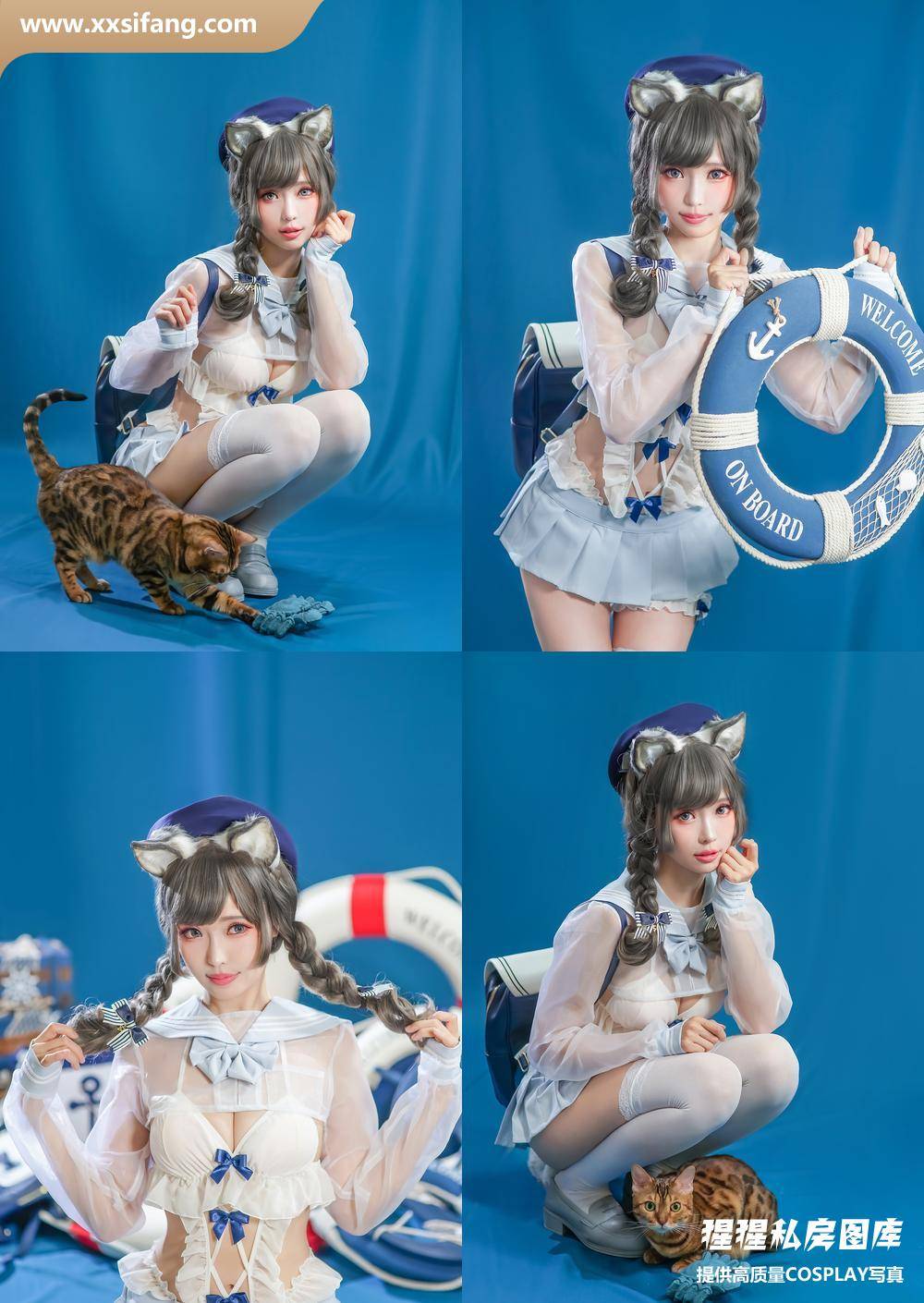 [图片2]-ElyEE子写真集《灰太狼-泳圈》高清套图下载[21P]插图-猩猩私房
