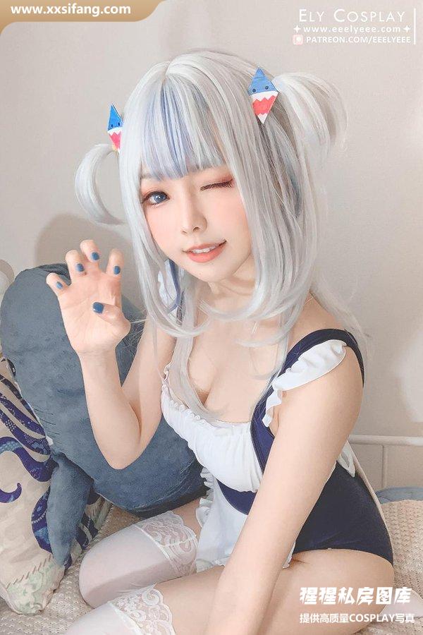 ElyEE子写真集《噶呜·古拉(小鲨鲨) 泳装》高清套图下载[19P]