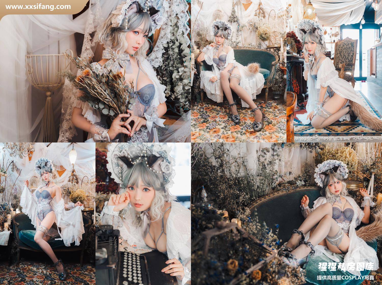 [图片2]-ElyEE子写真集《agdoll Cat Doll (布偶貓少女人形)》高清套图下载[51P]插图-猩猩私房