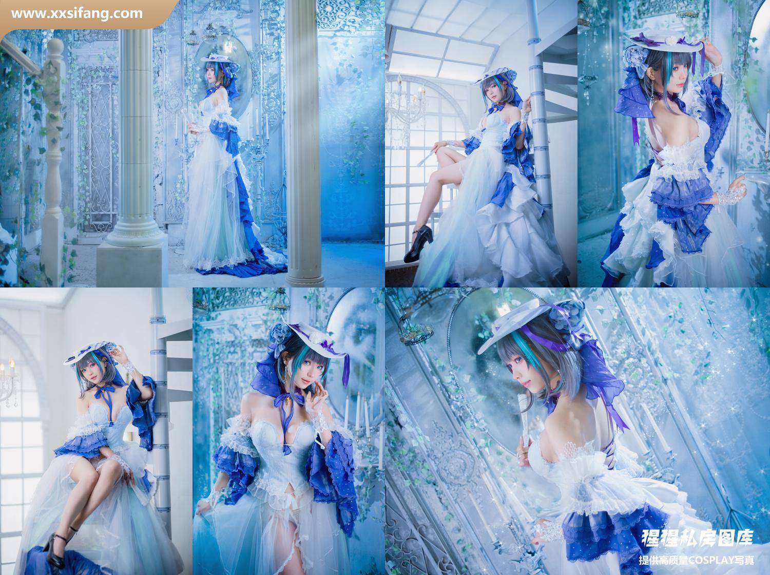 [图片2]-ElyEE子写真集《Cheshire Dress柴郡禮服》高清套图下载[25P+1V]插图-猩猩私房