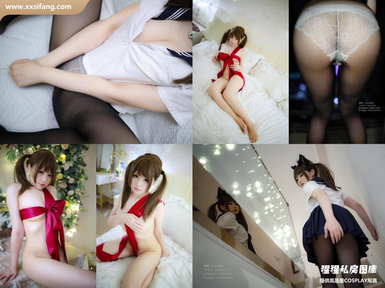 [图片2]-Nyako喵子写真集《セーラ服とプレゼント》高清套图下载[151P+5V]插图-猩猩私房