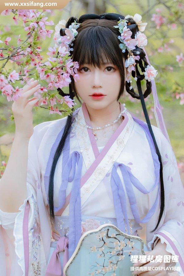 Nyako喵子写真集《樱花汉服 花神祈愿》高清套图下载[52P]