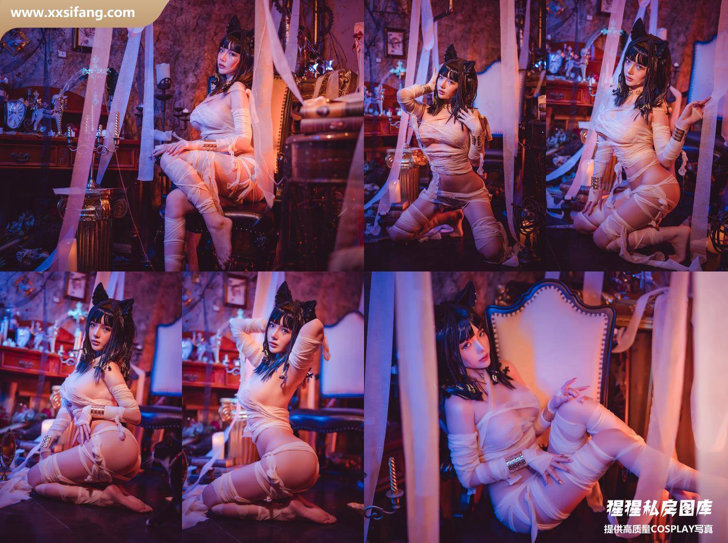 [图片2]-雯妹不讲道理写真集《4月舰长木乃伊》高清套图下载[36P]插图-猩猩私房