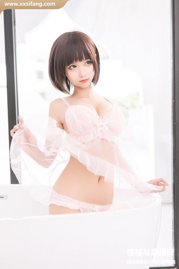 蠢沫沫写真集《沫沫真爱版 粉纱》高清套图下载[40P]