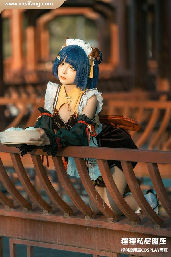 蠢沫沫写真集《香菱女仆》高清套图下载[27P]