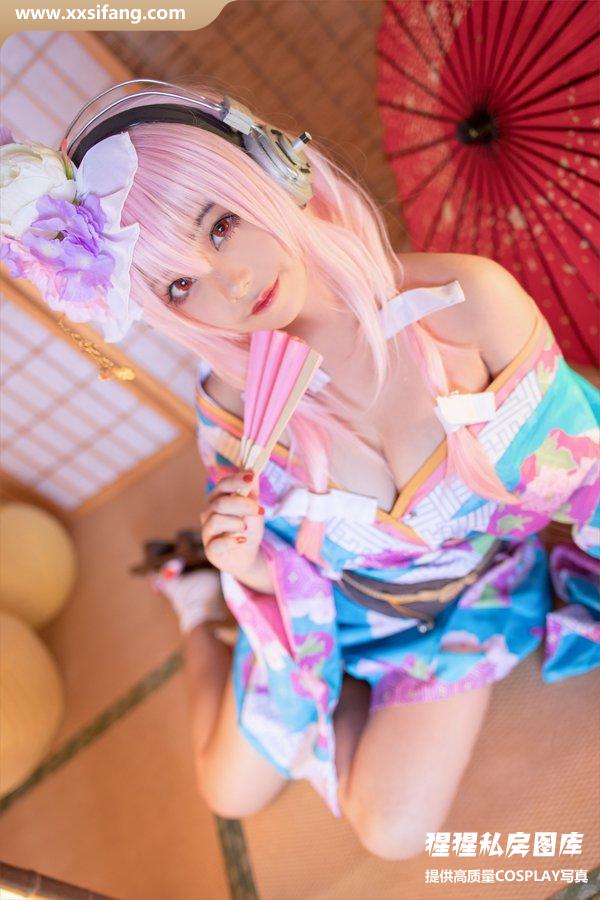 蜜汁猫裘写真集《索尼子和服》高清套图下载[19P]