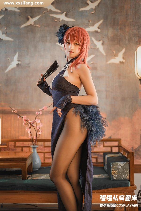蜜汁猫裘写真集《黑太子 黑亲王》高清套图下载[40P]