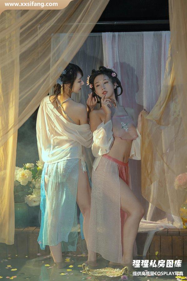 云溪溪写真集《奶桃 N51水池》高清套图下载[42P+1V]