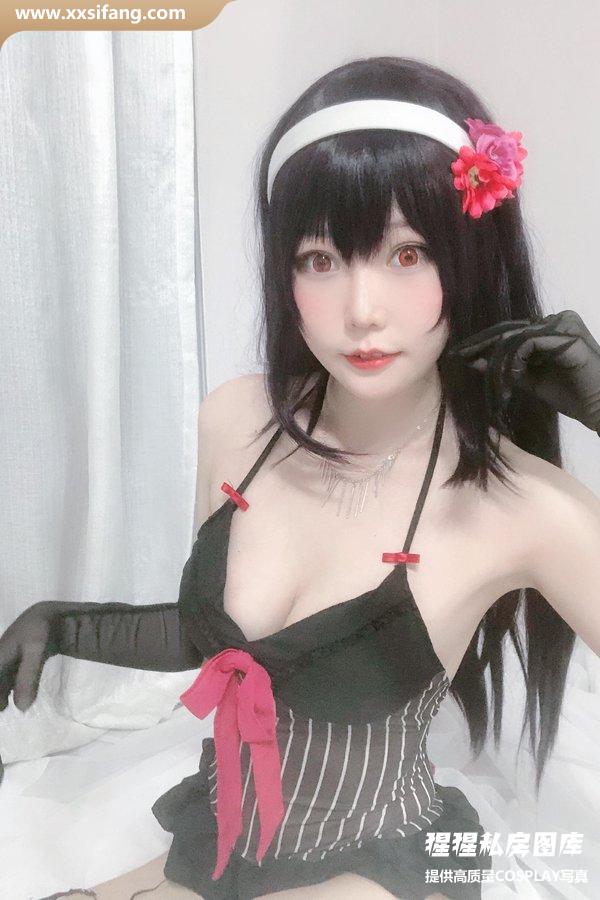 香草喵露露写真集《诗羽学姐睡衣 自拍》高清套图下载[45P]