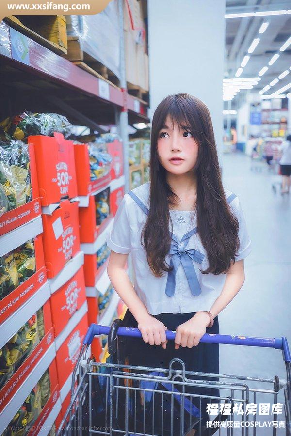 桜桃喵写真集《(No.010) 超市》高清套图下载[9P]