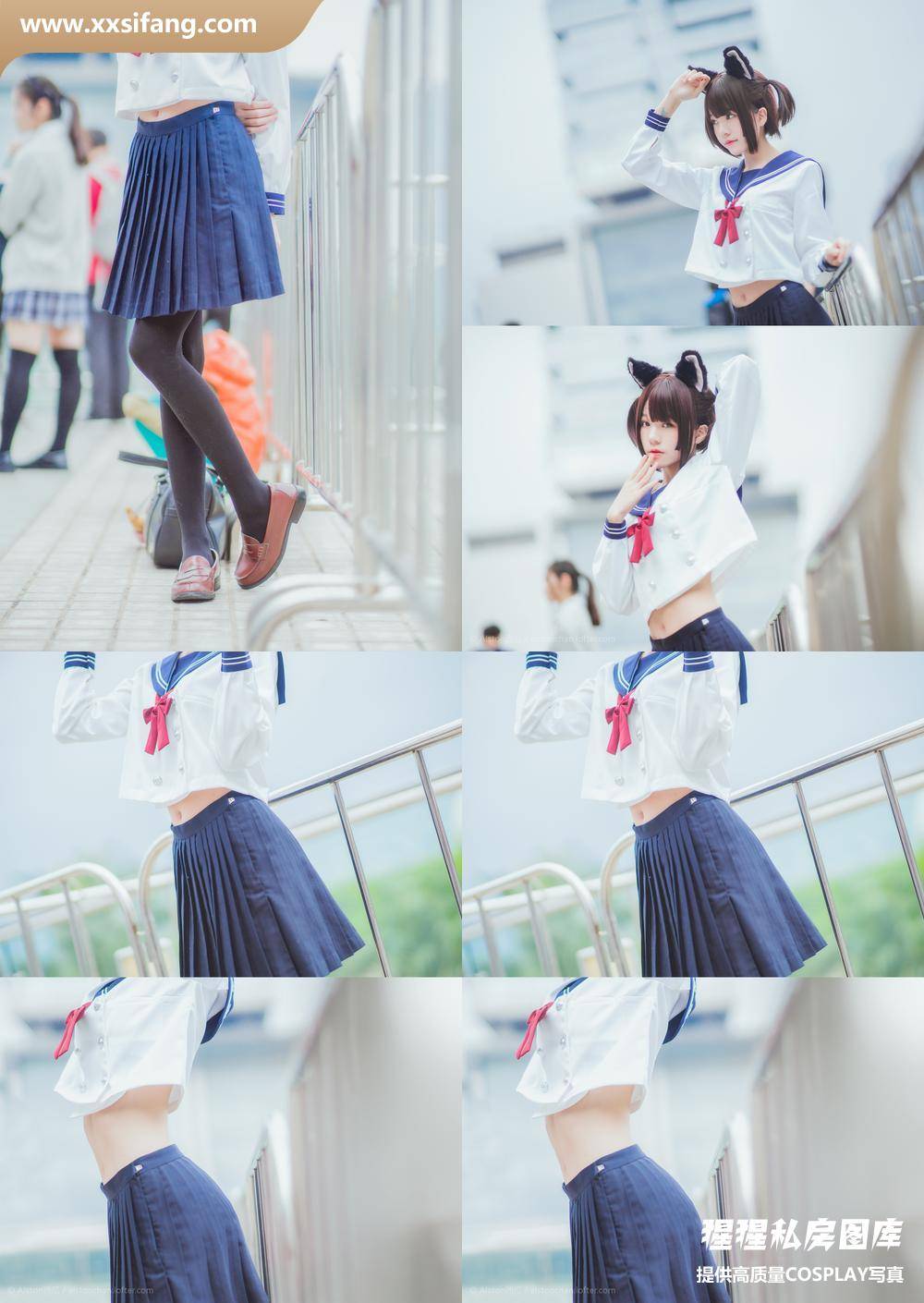 [图片2]-桜桃喵写真集《(No.048) 猫儿制服》高清套图下载[9P]插图-猩猩私房图库–提供高质量CosPlay套图